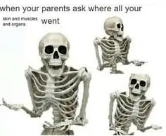 Skeleton meme 14