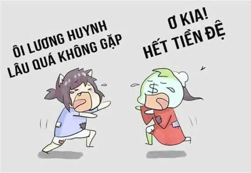 Meme hết tiền 18