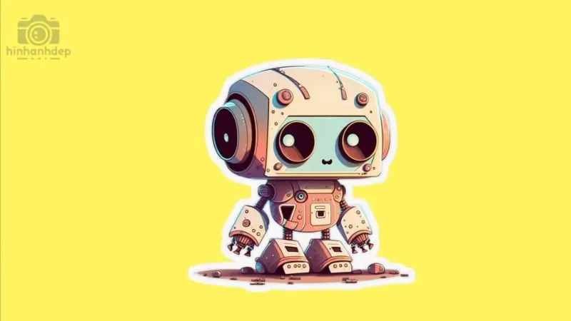 99+ tranh tô màu robot siêu cute dành cho bé yêu