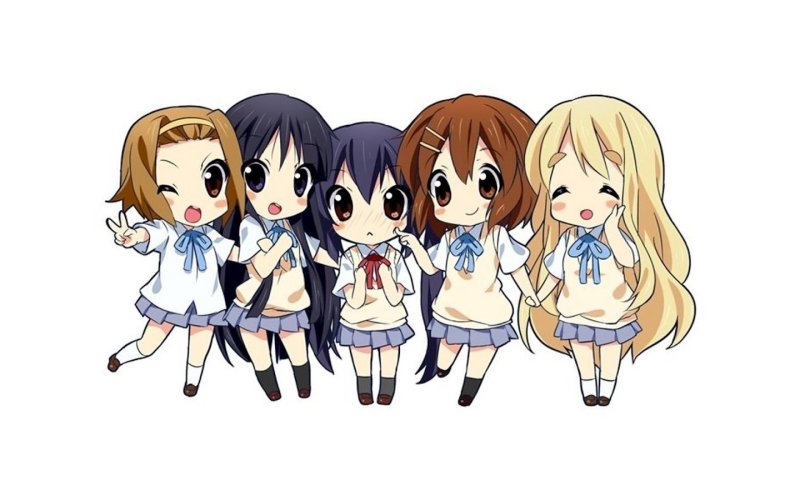 Ảnh anime chibi nhóm 7