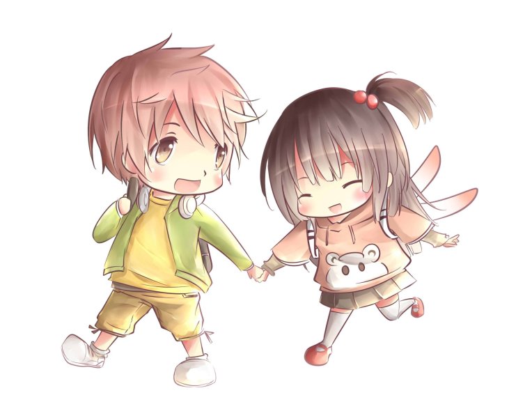 Ảnh anime chibi cặp đôi 5