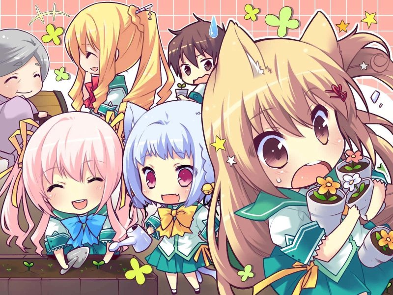 Ảnh anime chibi nhóm 11