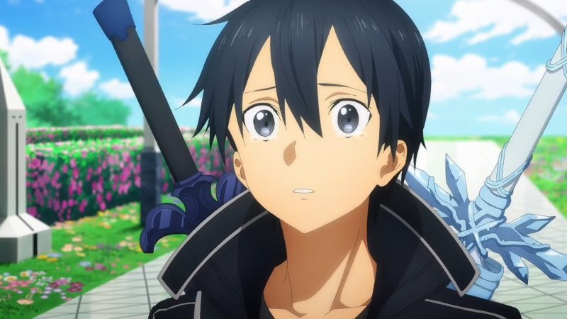 Ảnh anime Kirito cute 2