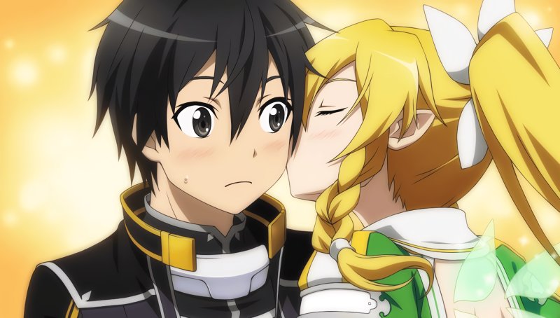 Ảnh anime Kirito cute 3