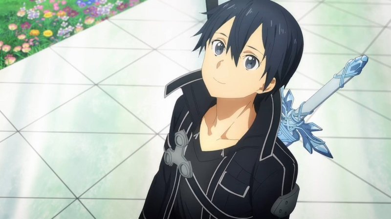 Ảnh anime Kirito cute 4