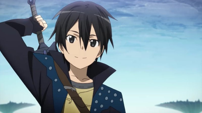 Ảnh anime Kirito cute 5