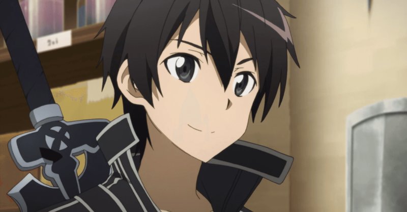 Ảnh anime Kirito cute 7