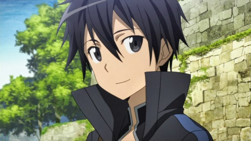 Ảnh anime Kirito cute 10