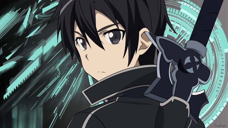 Ảnh anime Kirito ngầu 27