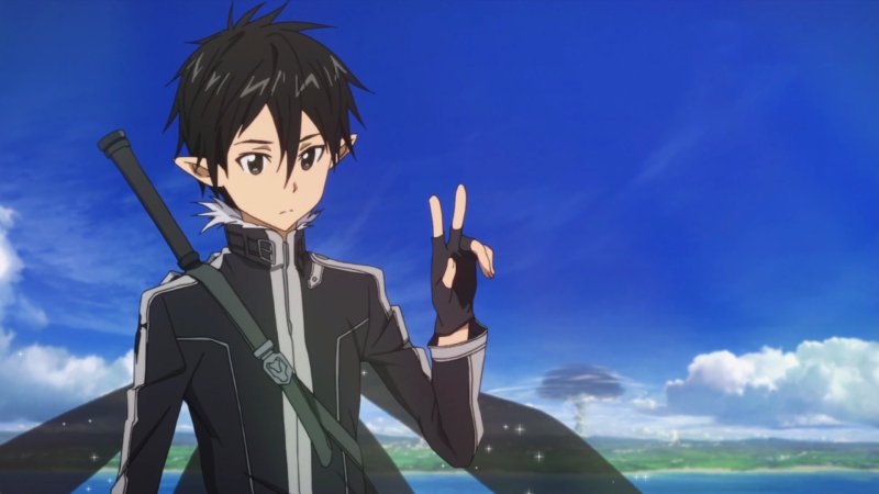 Ảnh anime Kirito ngầu 1