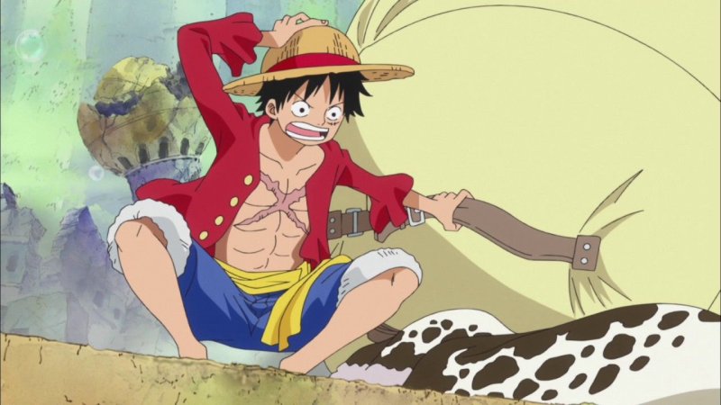 Ảnh anime Luffy dễ thương 20