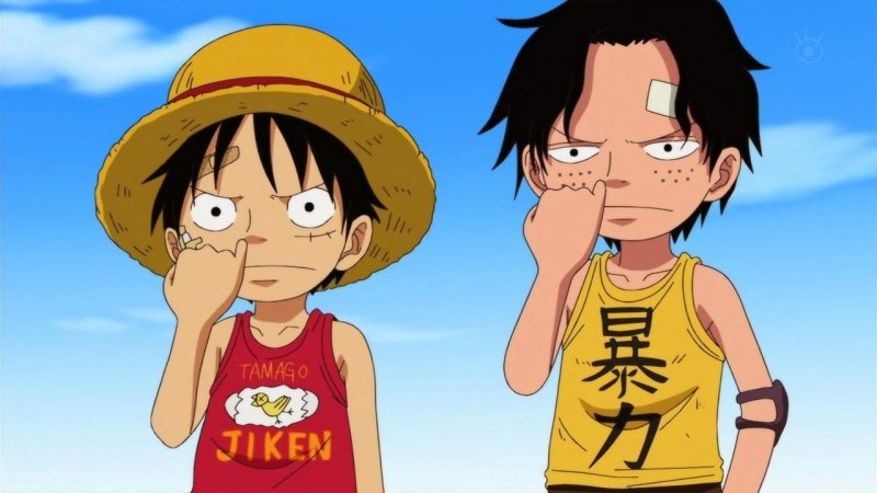 Ảnh anime Luffy dễ thương 17