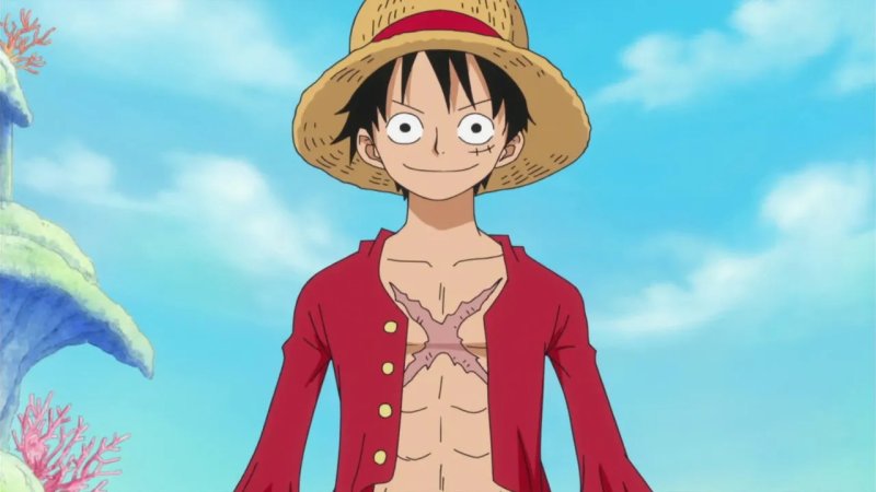 Ảnh anime Luffy dễ thương 15