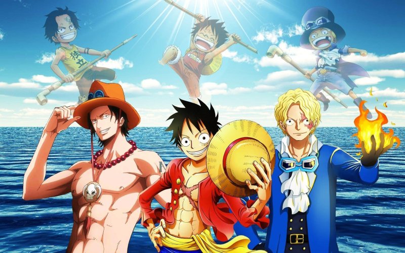 Ảnh anime Luffy dễ thương 11