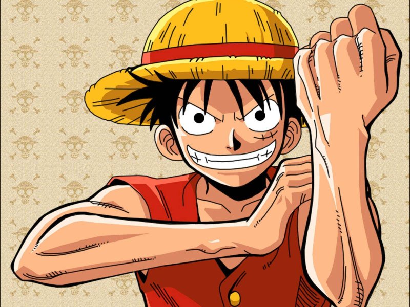 Ảnh anime Luffy dễ thương 5