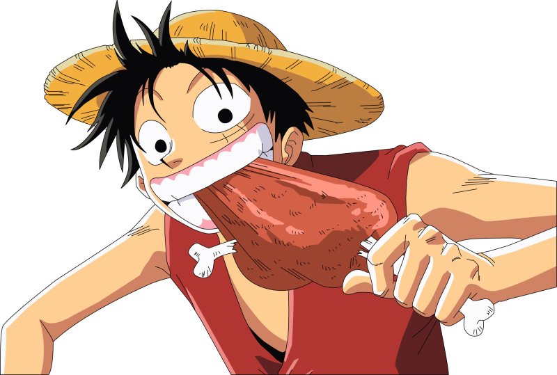 Ảnh anime Luffy dễ thương 4