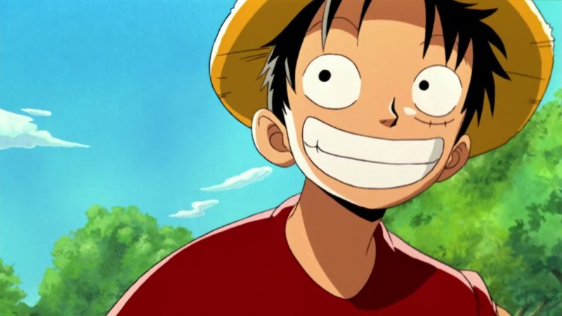 Ảnh anime Luffy dễ thương 1