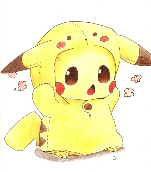 ảnh chibi pikachu cute 11