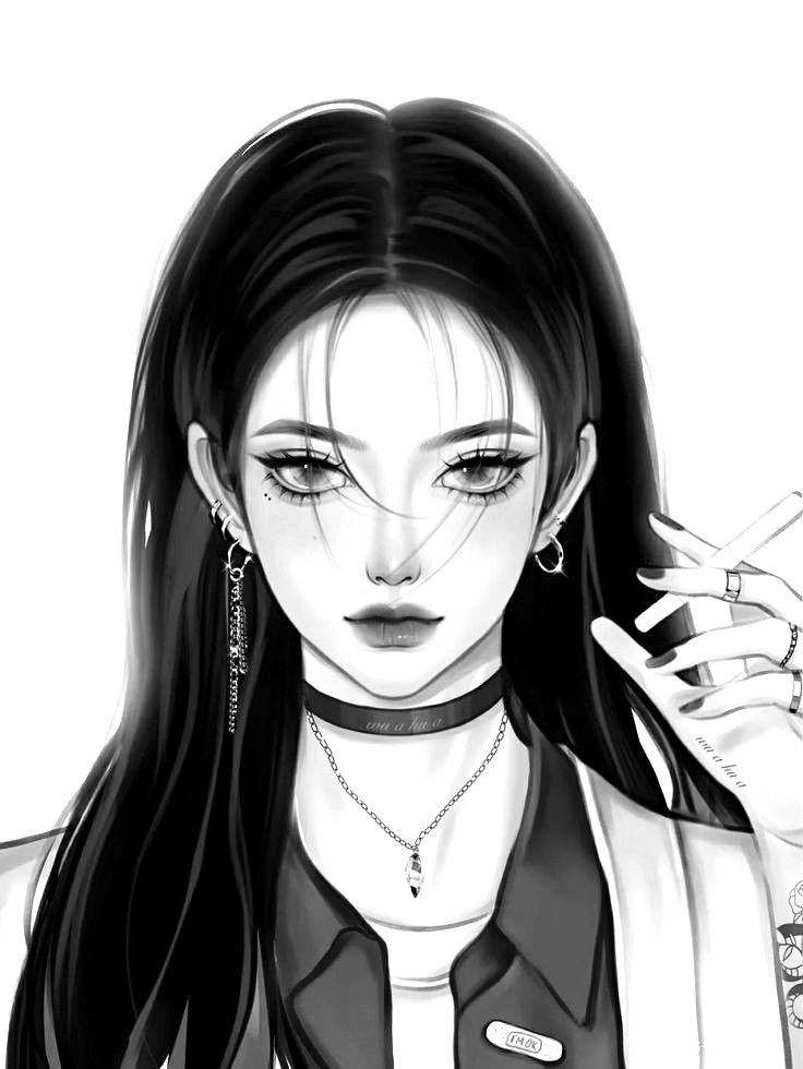 Hình ảnh avatar cá tính nữ anime 8