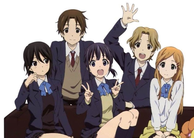 Ảnh chibi anime nhóm 5 người nữ dễ thương 14