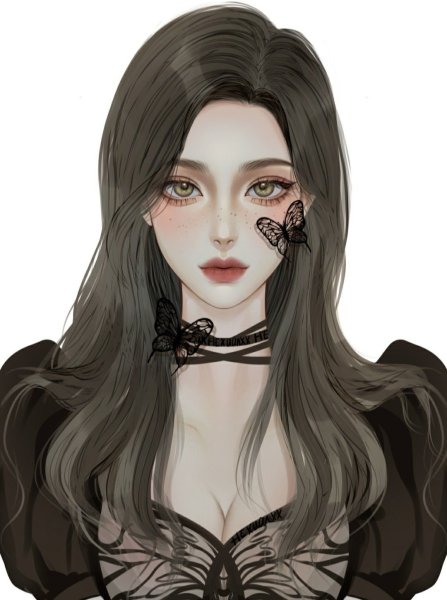 Hình ảnh avatar cá tính nữ anime 9