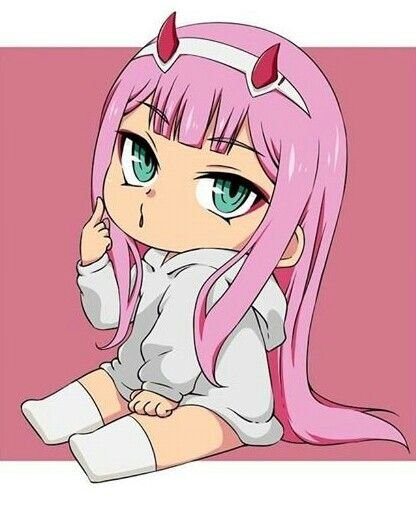 Ảnh chibi zero two dễ thương 13