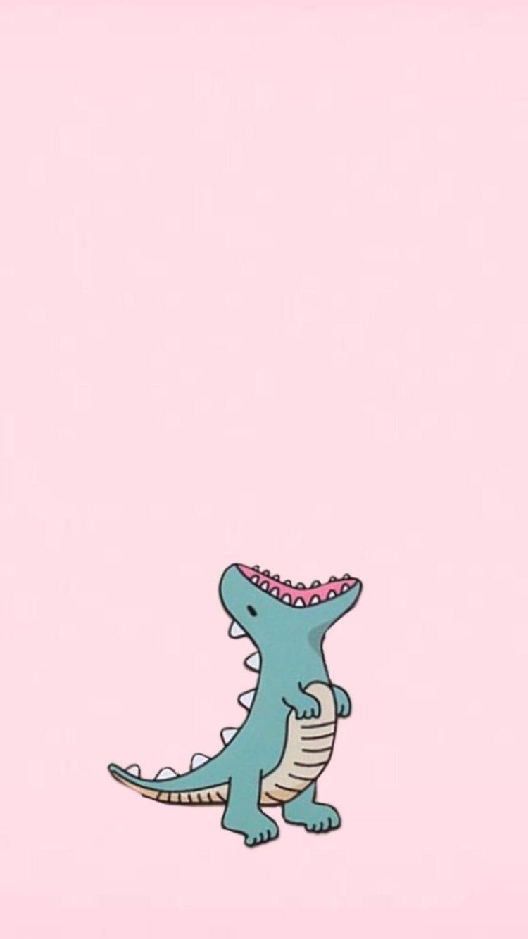 Hình nền khủng long cute cho điện thoại 2