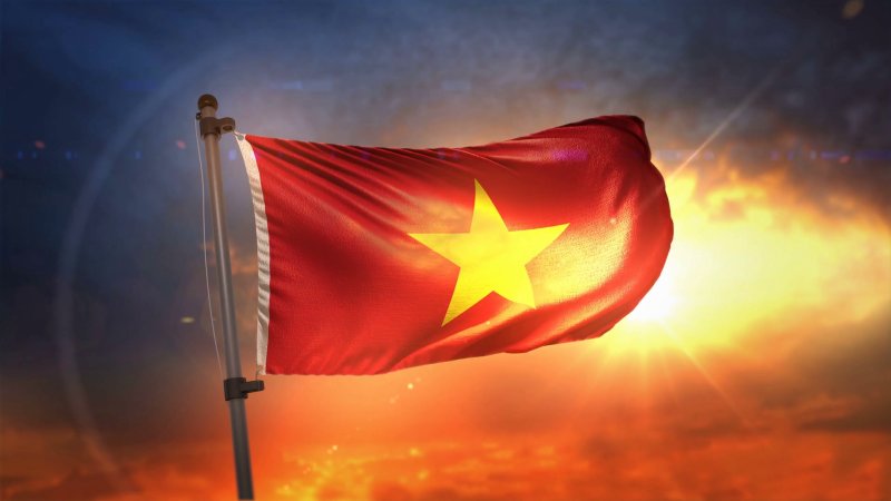 Hình nền lá cờ Tổ quốc Việt Nam 4