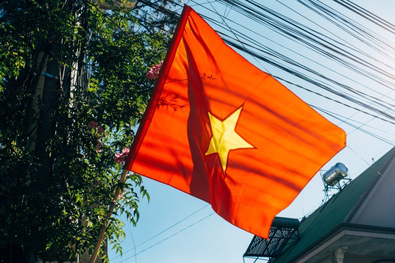 Hình nền lá cờ Tổ quốc Việt Nam 23