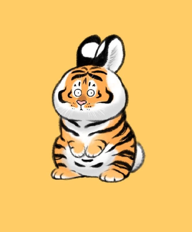  avatar hổ cute 25