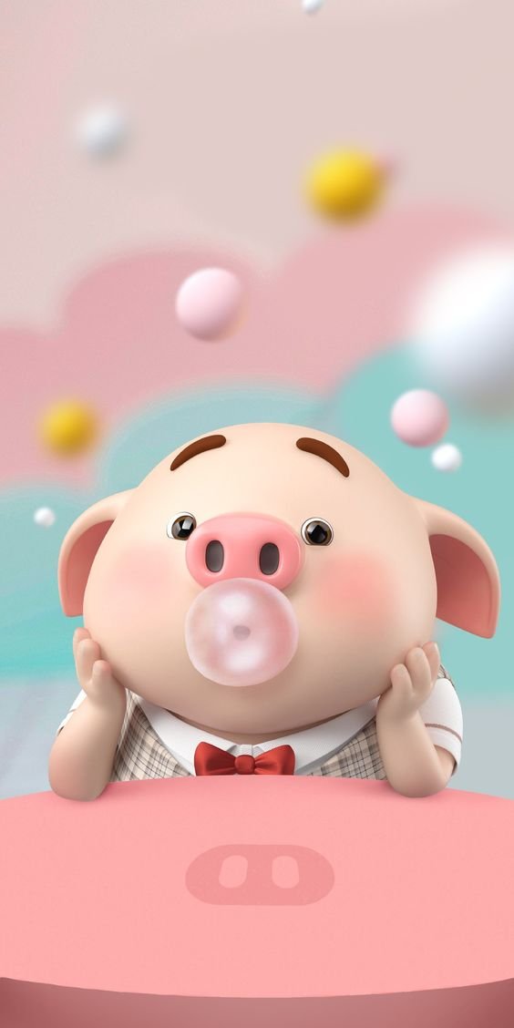 chibi avatar lợn cute 26