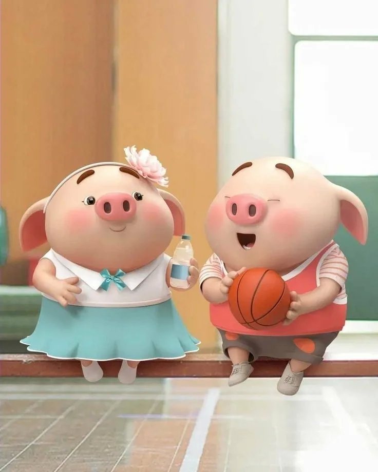 chibi avatar lợn cute 28