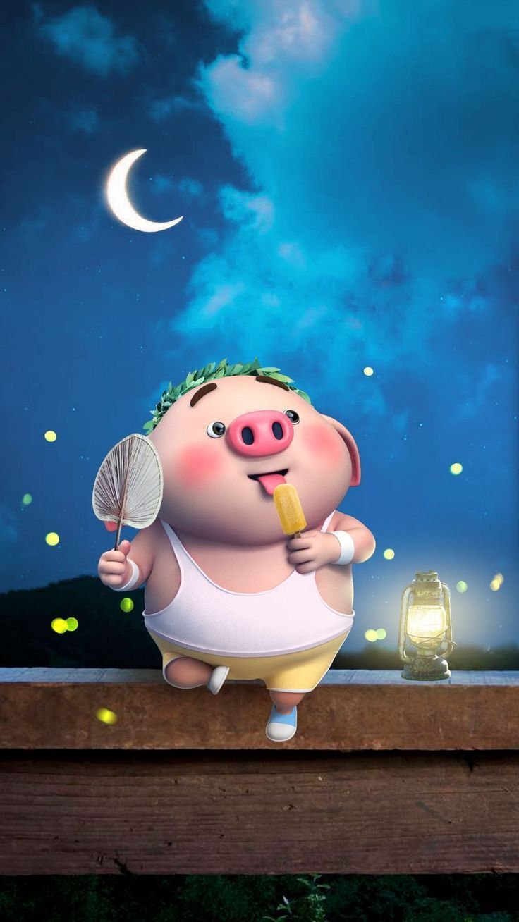chibi avatar lợn cute 32