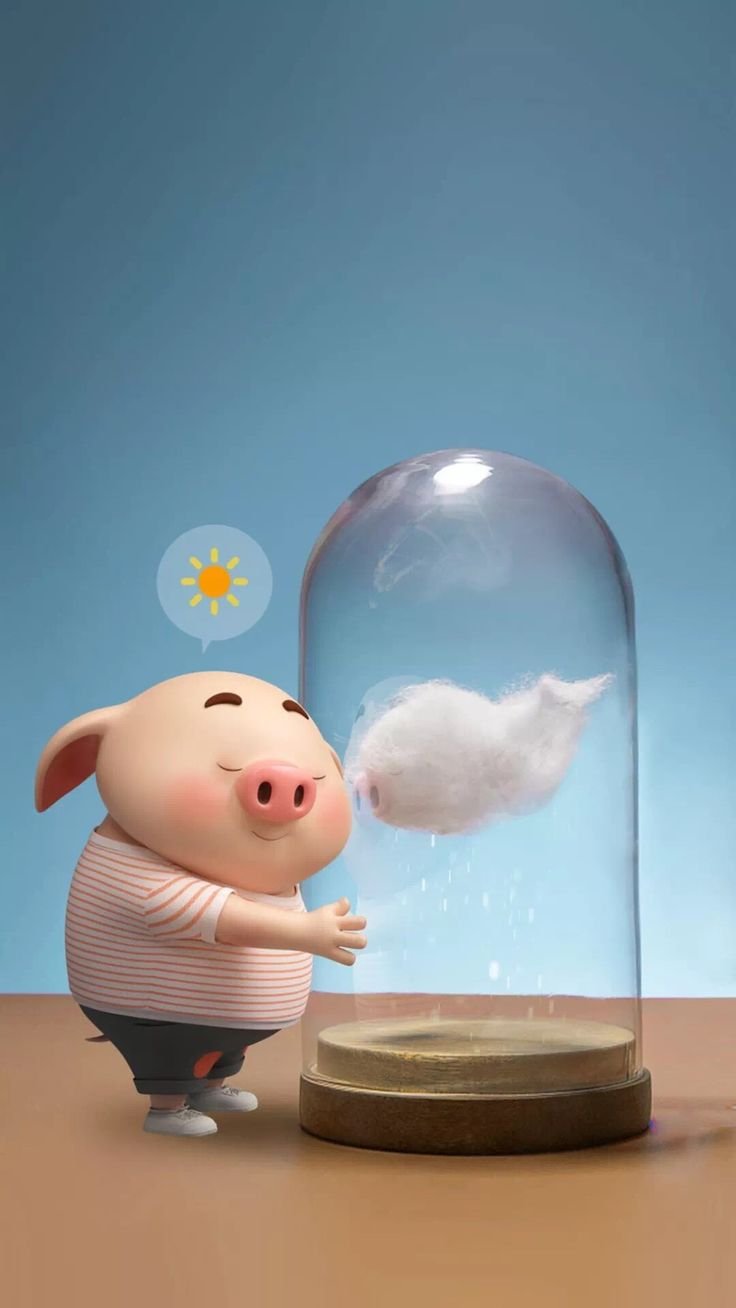chibi avatar lợn cute 8