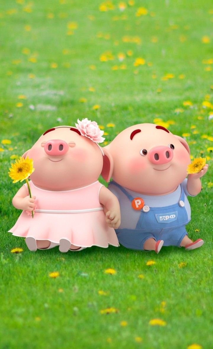 chibi avatar lợn cute 10