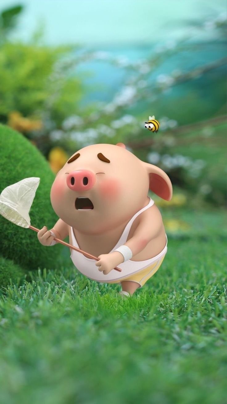 chibi avatar lợn cute 12
