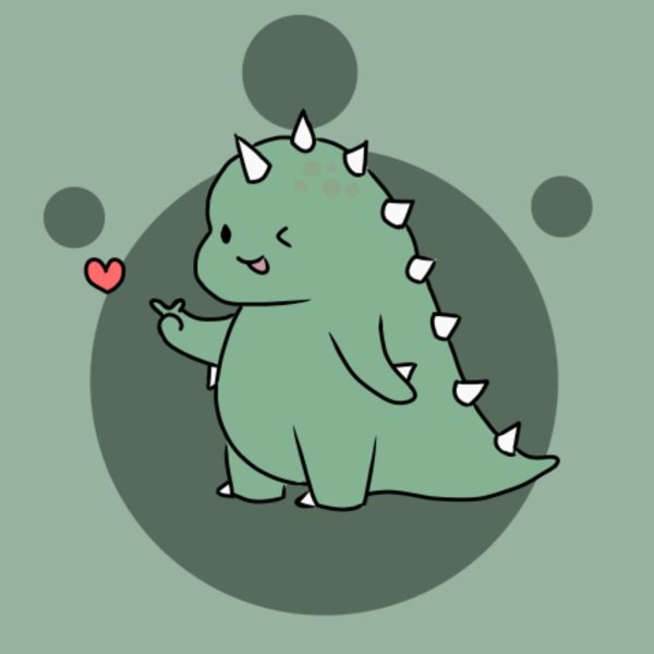 avatar hình nền khủng long cute ff 12