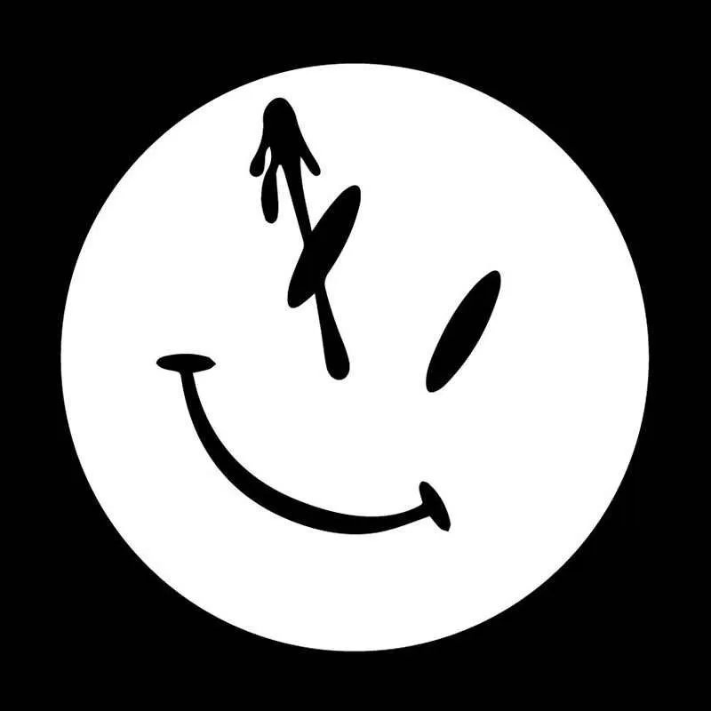 avatar hình mặt cười trắng đen 28