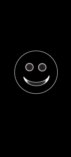 avatar 13hình mặt cười trắng đen 