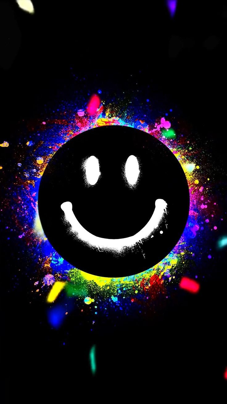 avatar hình mặt cười trắng đen 15