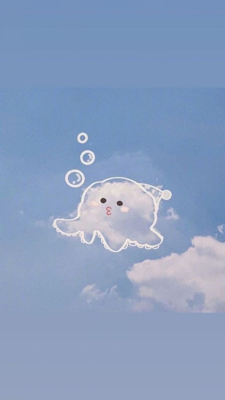 Avatar dễ thương ảnh mây cute 3
