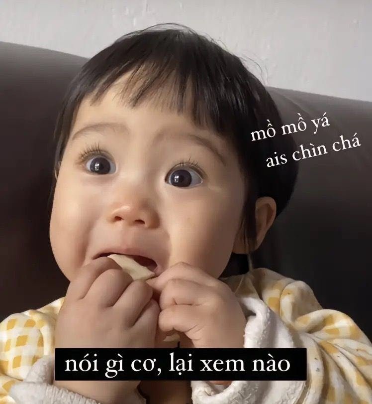 Meme ảnh em bé cute 32