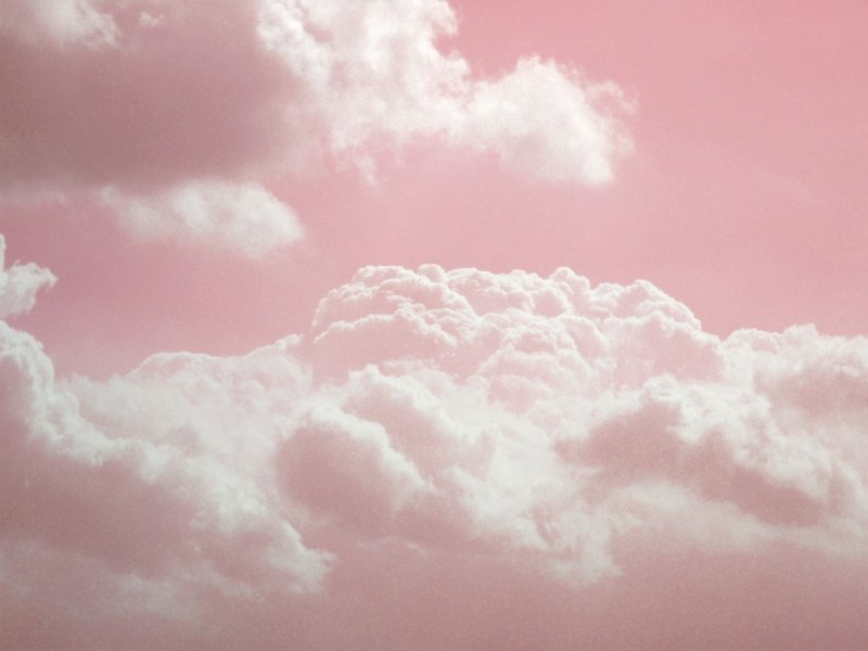 Phong cảnh đám mây màu hồng lãng mạn 24