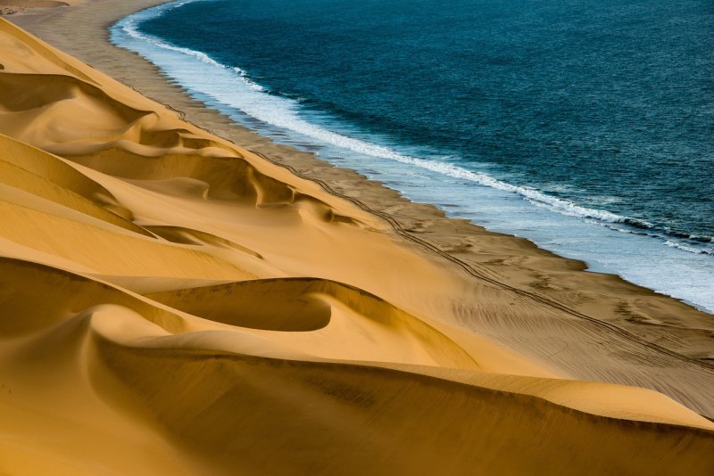 Phong cảnh đồi cát vàng 33