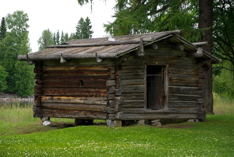 Phong cảnh nhà gỗ truyền thống 44