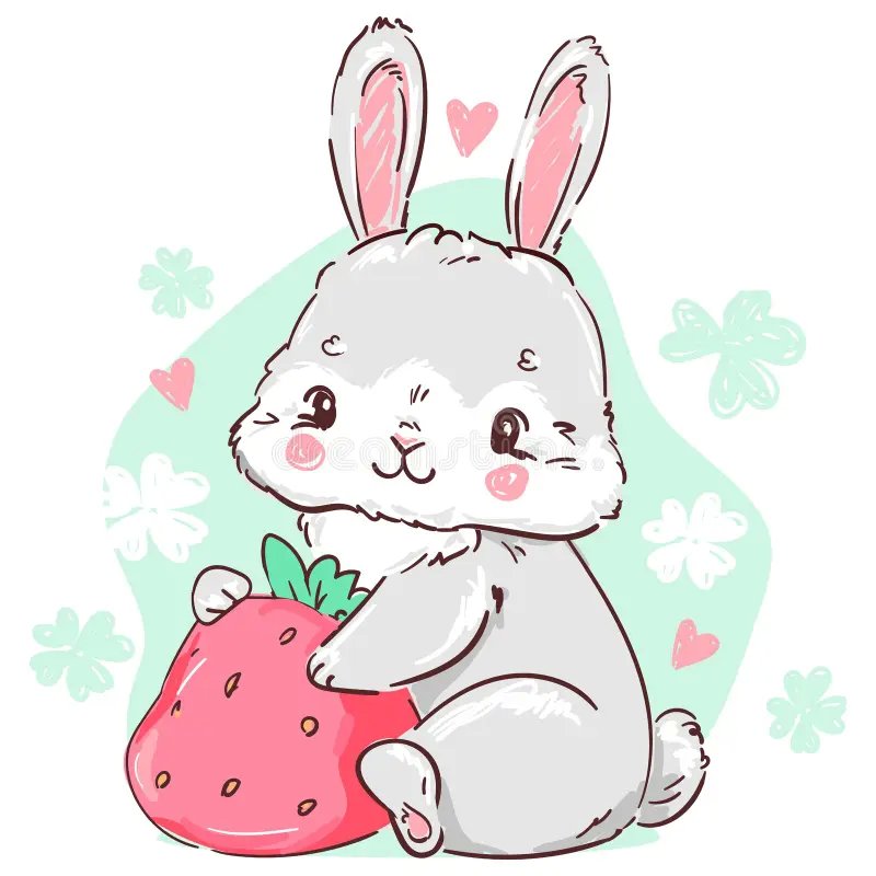  avatar thỏ cute 19