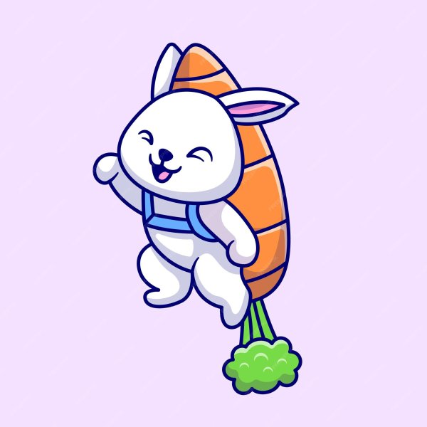  avatar thỏ cute 12