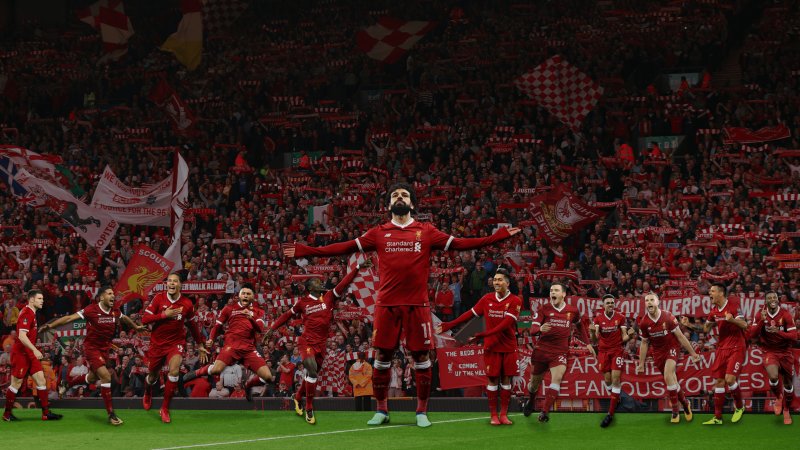 Ảnh cầu thủ Liverpool thi đấu 7