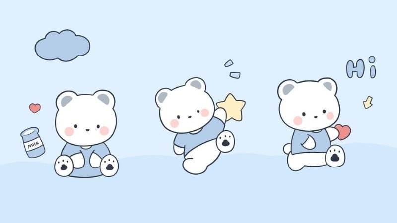 Ảnh nền máy tính cute 6