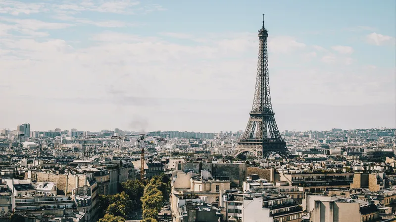 Hình nền tháp Eiffel Paris 7